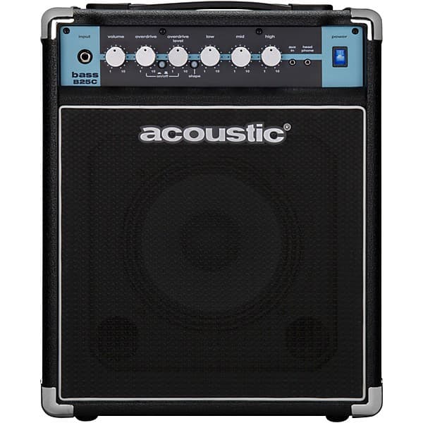 Acoustic B25C 25W 1x8" Bass Combo Amp - Black