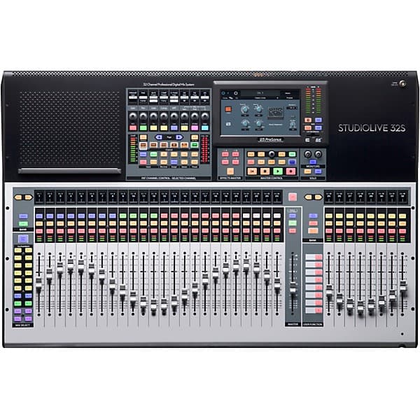 PreSonus StudioLive 32S Series III Digital Mixer With Fender Studio Pro Included