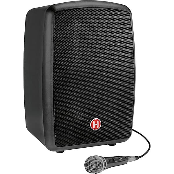 Harbinger RT25 RoadTrip Series 8" Battery-Powered Portable Speaker With Bluetooth & Microphone - Black