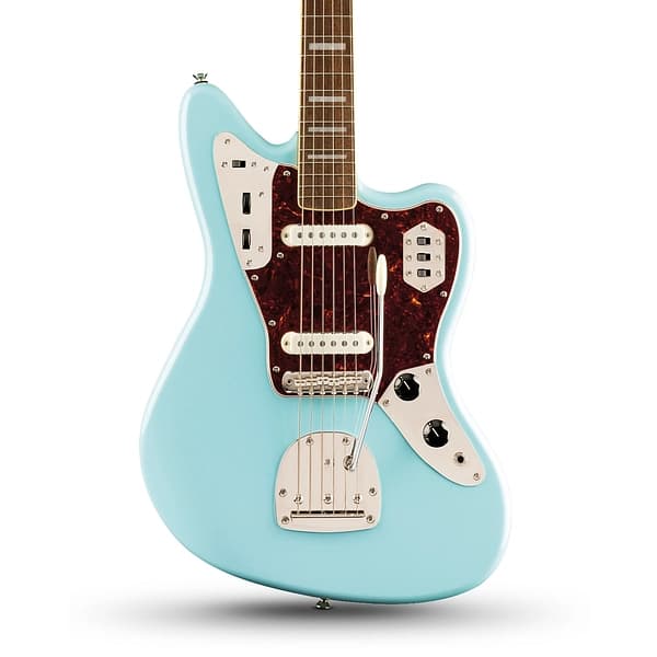 Squier Classic Vibe '70s Jaguar Electric Guitar - Daphne Blue
