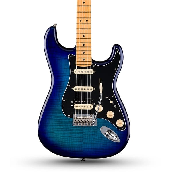 Fender Player II Stratocaster HSS Plus Top Electric Guitar - Blue Burst