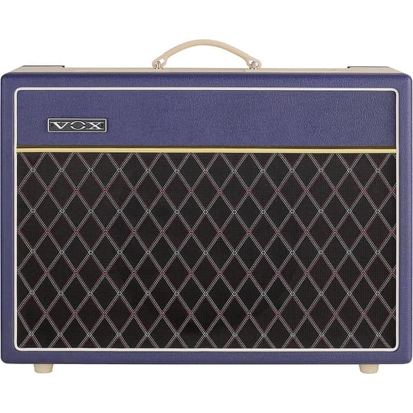 VOX AC15 Custom 15W 1x12 Limited-Edition Tube Guitar Combo Amp - Blue/Cream
