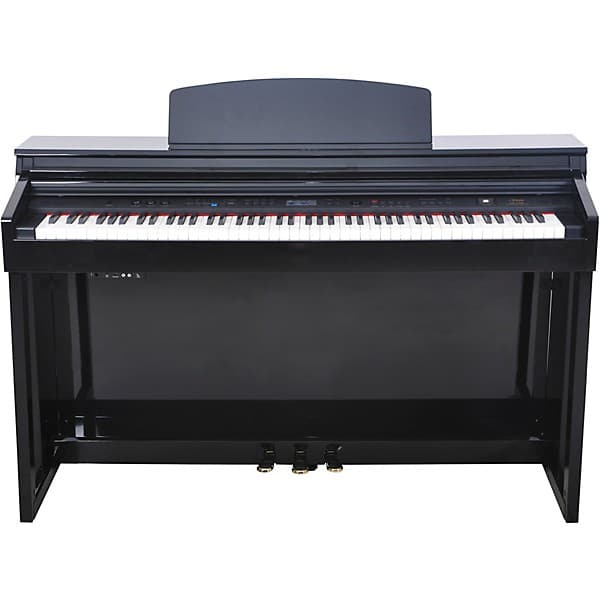 Artesia DP-150e 88-Key Deluxe Digital Upright Piano - Ebony Polish