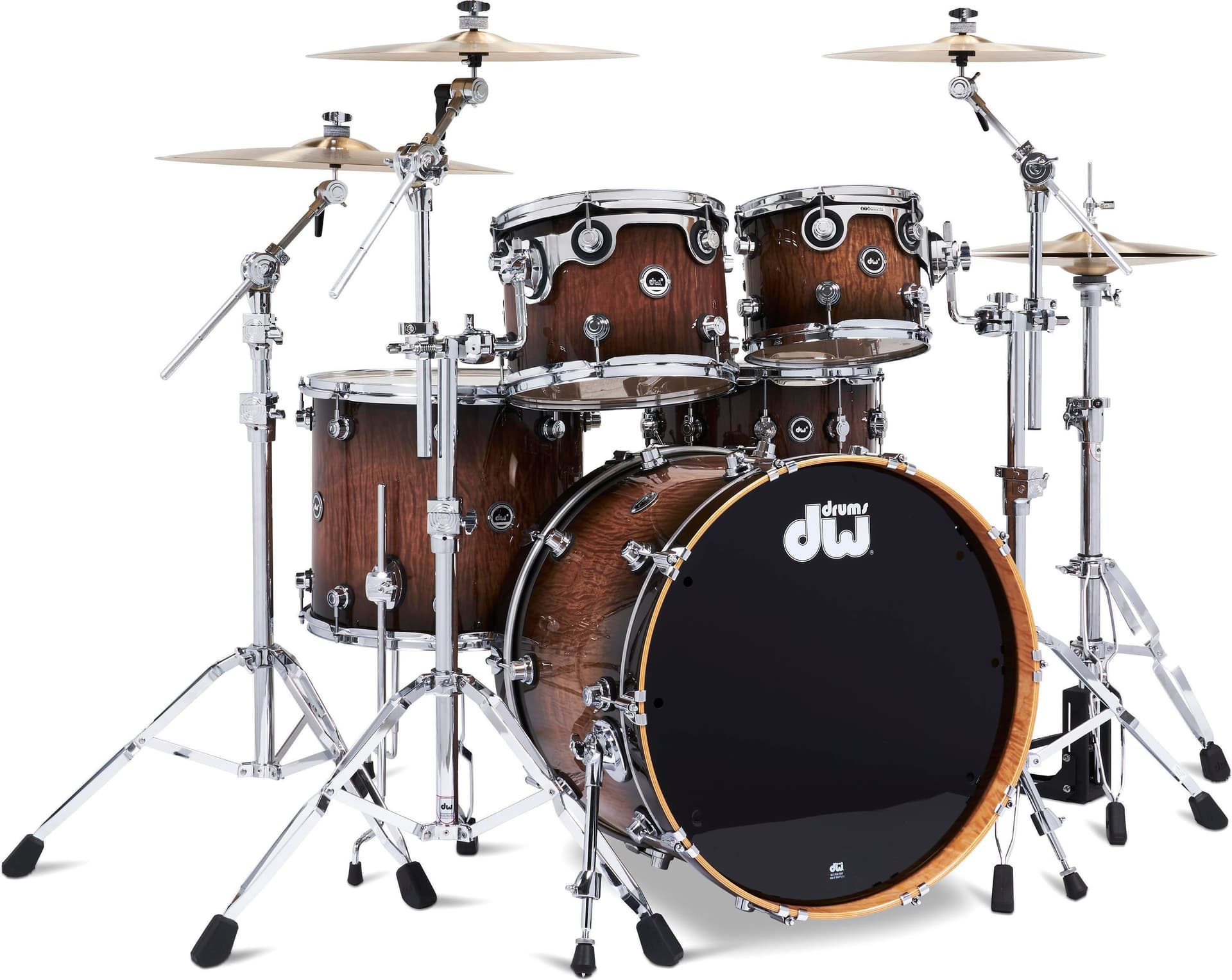 DWe 5-piece Shell Pack - Curly Maple Burst