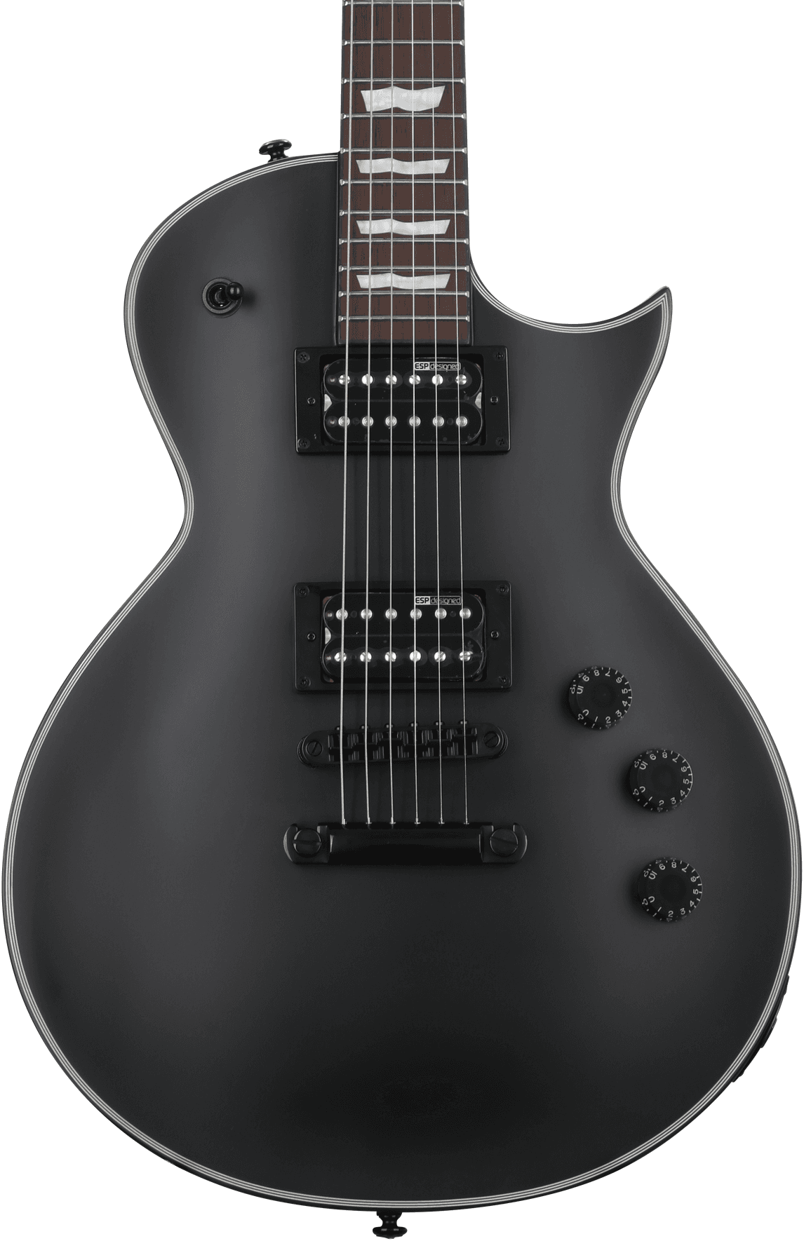 LTD Eclipse EC-256 Electric Guitar - Black Satin, Dent and Scratch
