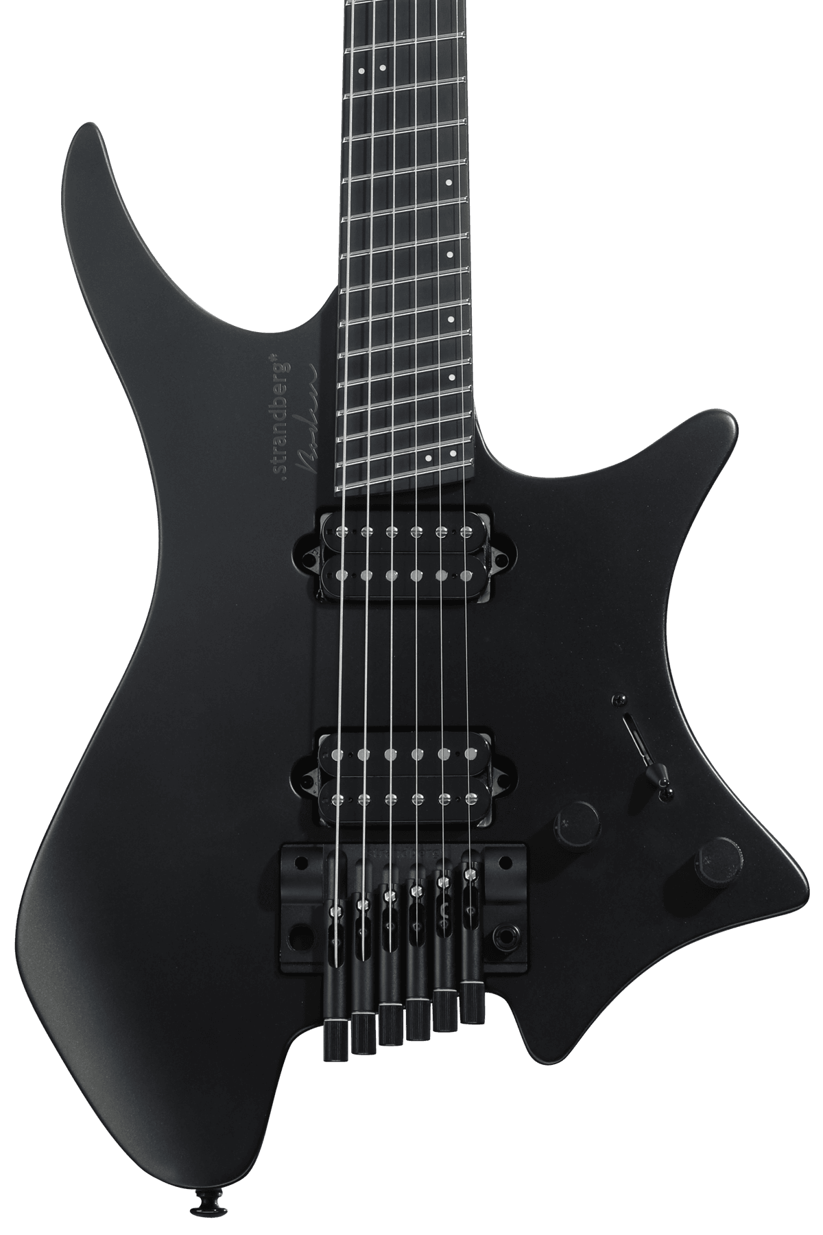 Boden Metal NX 6 Tremolo Electric Guitar - Black Granite