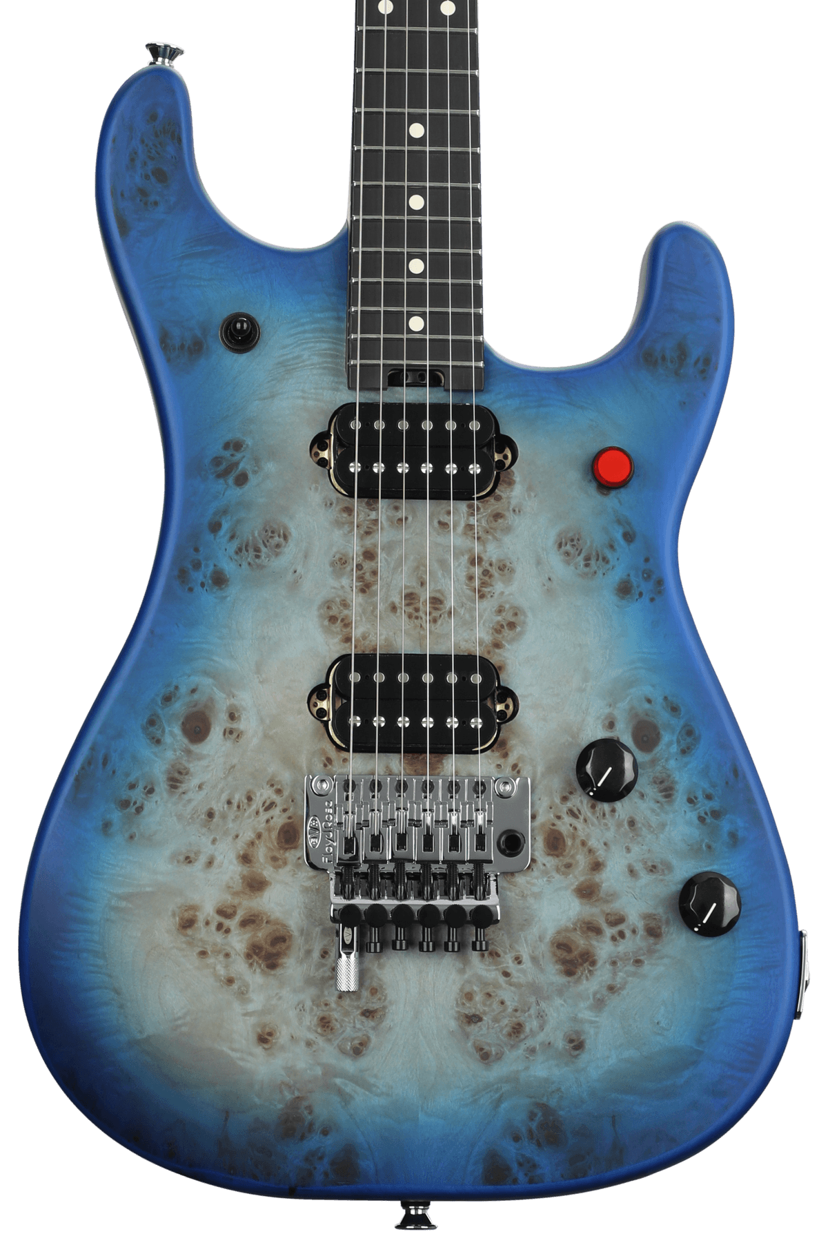 5150 Series Deluxe Poplar Burl Electric Guitar - Aqua Burst with Ebony Fingerboard