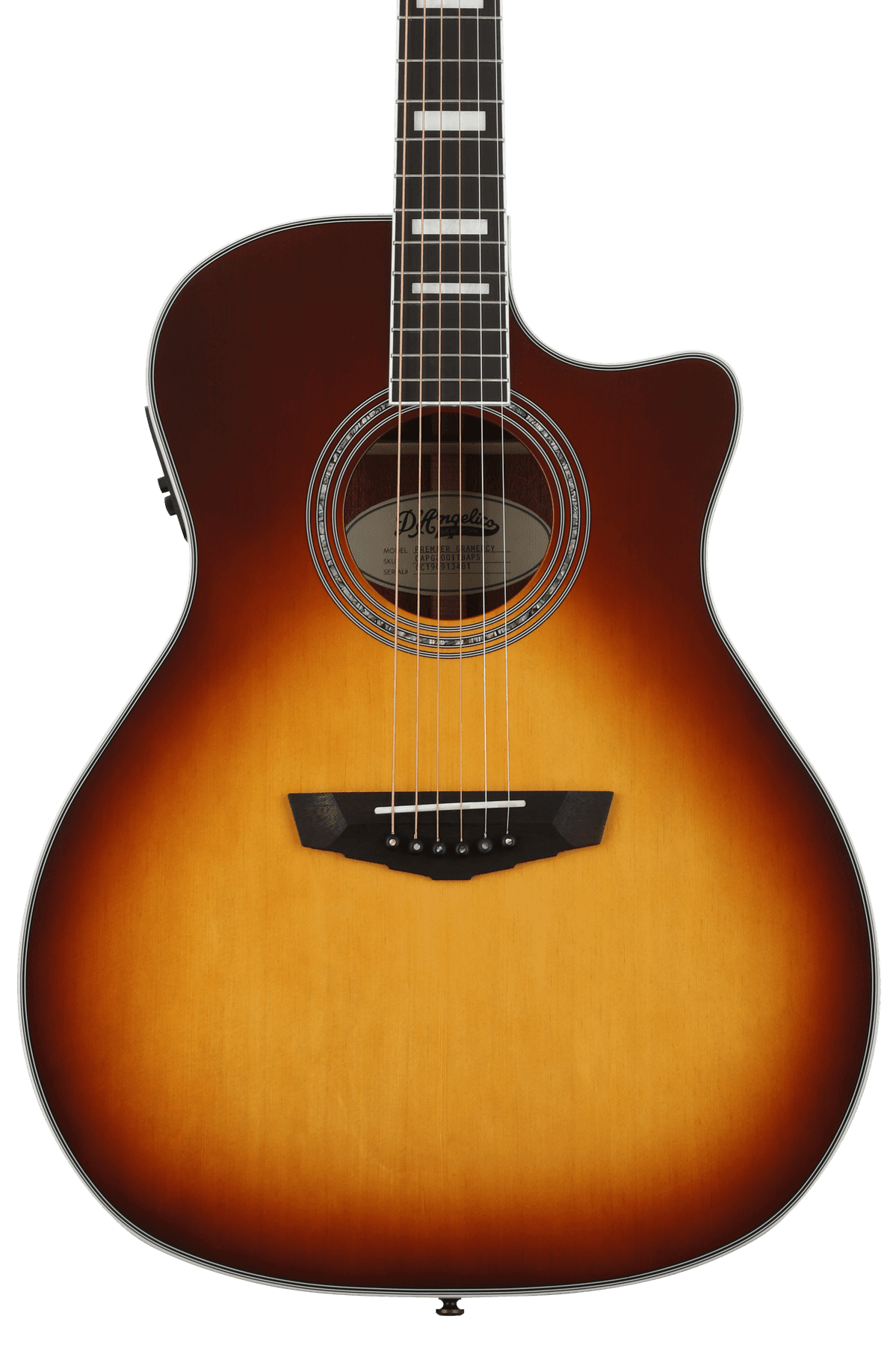 Premier Gramercy Acoustic-electric Guitar - Iced Tea Burst