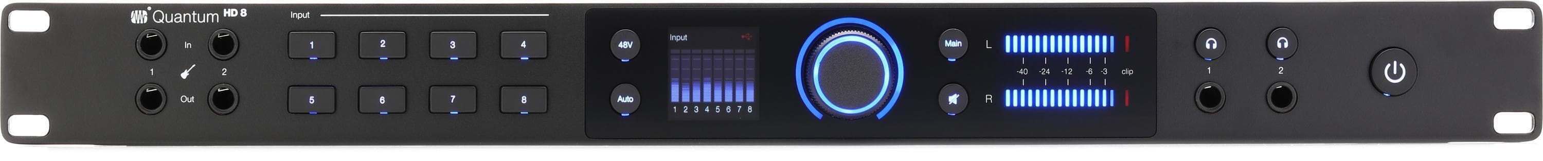 Quantum HD 8 Rackmountable USB-C Audio Interface - 1U