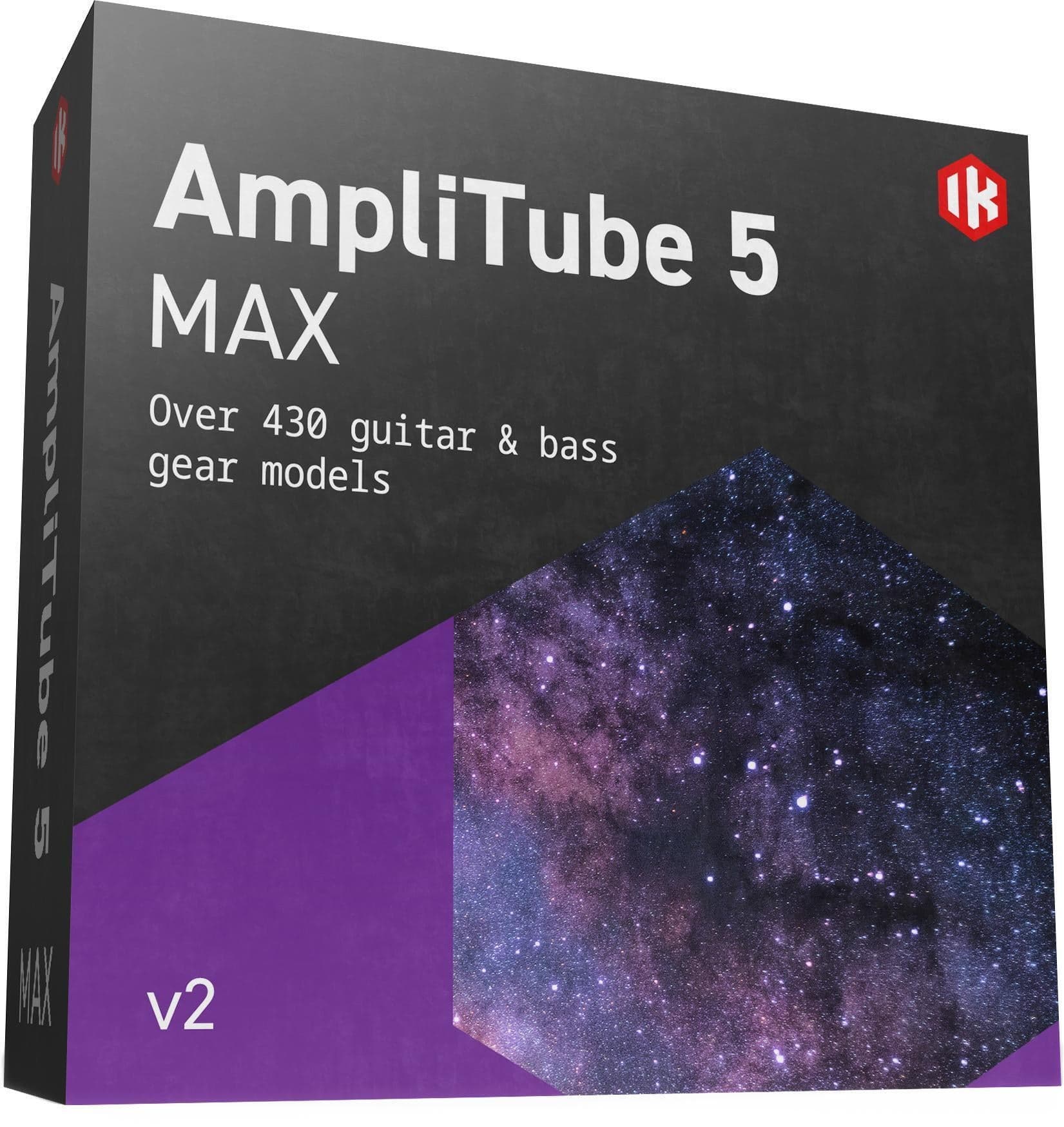 AmpliTube 5 MAX v2 Guitar and Bass Gear Modeling Software